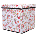 Ver imagem 1 de Puff Baú Organibox 36x39x36 Estampa Corujinha