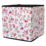 Puff Baú Organibox 36x39x36 Estampa Corujinha - 2