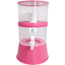 Ver imagem 1 de Filtro de Água 7,5L Bebedouro Compacto com Vela Cerâmica e Boia Dosadora Inmetro - Rosa