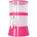 Ver imagem 3 de Filtro de Água 7,5L Bebedouro Compacto com Vela Cerâmica e Boia Dosadora Inmetro - Rosa