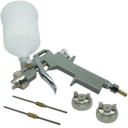 Kit 3 Pistolas Pintura Gravidade Convencional Profissional 3 Bicos 1,2 1,5 1,8mm Importway IWPPG-3B - 2