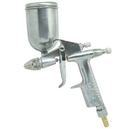 Pistola Pintura Gravidade Aerógrafo 0,5mm 2,5 À 4 Bar 200ml Alumínio Importway Iwppa-pr - 1