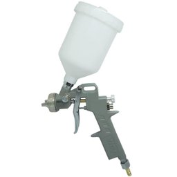 Pistola Pintura Gravidade Convencional Profissional Bico 1,5mm Caneca 600ml Importway IWPPG-1B - 1