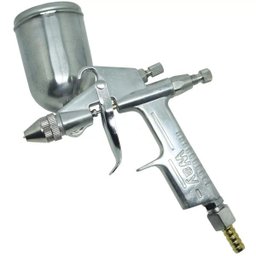Kit 3 Pistolas Pintura Gravidade Aerógrafo 0,5mm 2,5 à 4 bar 200ml Alumínio Importway IWPPA-PR - 2