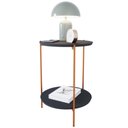 Ver imagem 2 de Mesa de Apoio Lateral Purples Preto/bronze