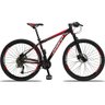 Bicicleta Aluminum Aro 29 Quadro Alumínio 27 Marchas Câmbio Shimano Altus Freio Hidráulico - - Preto - 1