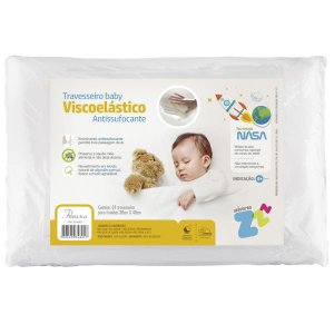 Travesseiro Antissufocante Visco 30x40 BY4801 - Fibrasca