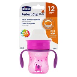 Copo De Treinamento - 360 Perfect Cup - 200 Ml - Rosa - Chicco - 8
