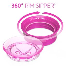 Copo De Treinamento - 360 Perfect Cup - 200 Ml - Rosa - Chicco - 4