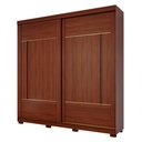 Ver imagem 2 de Guarda-Roupa Casal Elise 2 Portas de Correr 4 Gavetas com Pés 100% MDF Pm Home