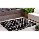 Ver imagem 1 de Tapete para Sala 200 x 250cm Art Black e White Desenho 3 Oasis