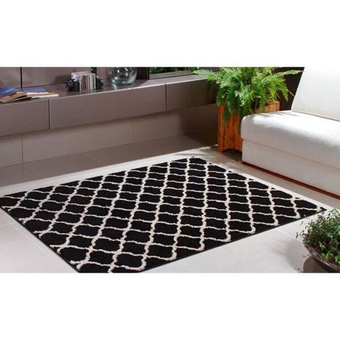 Tapete para Sala 200 x 250cm Art Black e White Desenho 3 Oasis