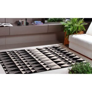 Tapete para Sala 200 x 250cm Art Black e White Desenho 06 Oasis