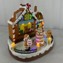 Ver imagem 5 de Vila Natalina Enfeite Loja Brinquedos Papai Noel Arvore Biscoito Decoracao Mesa Estante Sala Casa Ce