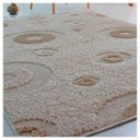 Ver imagem 1 de Tapete para Sala Jazz Alto e Baixo Relevo 150 x 200cm - Desenho 1 Perola