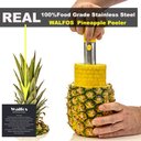 Ver imagem 2 de Descascador de Abacaxi Walfos, Acessórios de Cozinha em Aço Inoxidável, Cortador de Frutas
