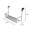 Ver imagem 2 de Suporte Multiúso com Encaixe para Porta de Armário - Stolf Preto