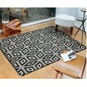 Ver imagem 1 de Tapete Sisal Sala 2,00 x 3,00 Antiderrapante Preto S-491