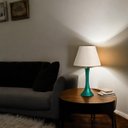 Ver imagem 2 de Abajur Grande para Decoração de Sala Paris Verde Éden