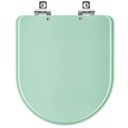 Ver imagem 1 de Assento Sanitário Soft Close Valentina Verde Agua para Vaso Hervy