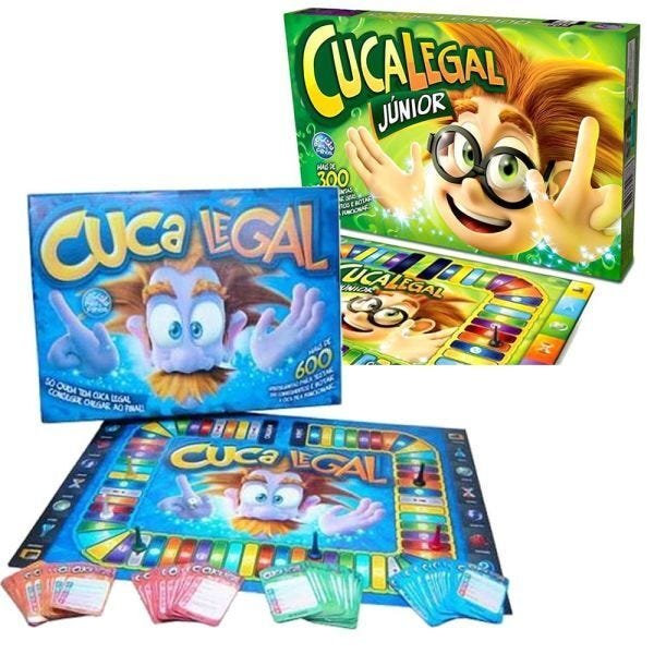 Jogo cuca legal junior super jogos pais e filhos - Outros Jogos