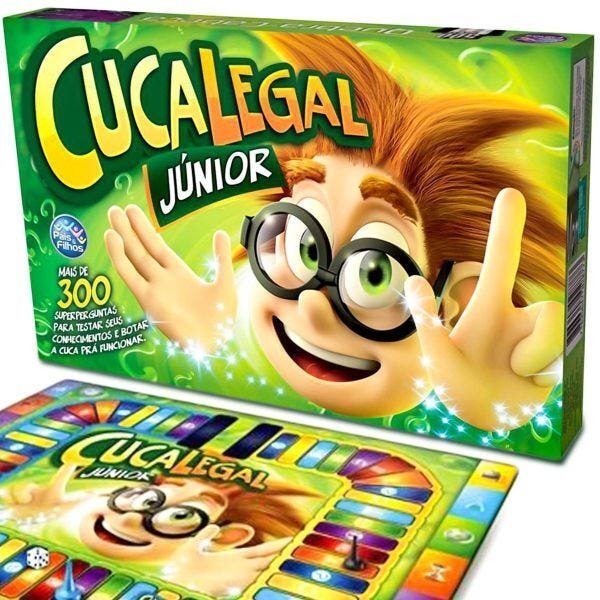 Jogo de mesa interativo cuca legal junio jogos infantil