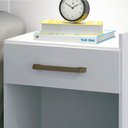 Ver imagem 6 de Cabeceira Casal Extensível com 2 Gavetas Plus Branco