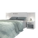 Ver imagem 2 de Cabeceira Casal Extensível com 2 Gavetas Plus