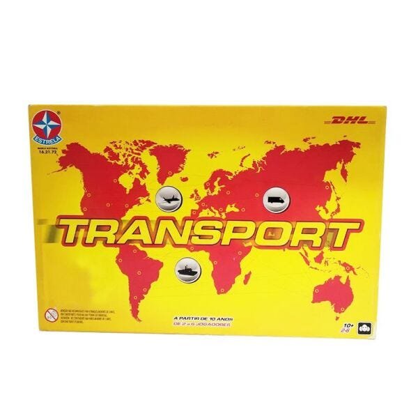 Jogo Transport Dhl - Brinquedo Completo Da Estrela - Jogo De