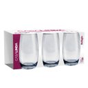 Ver imagem 1 de Kit 4 Jogos Copos Vidro Bellagio Transparente 450ml