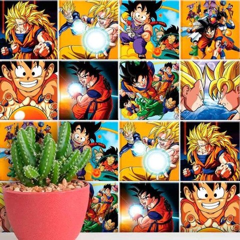 Papel de Parede Autoadesivo Dragon Ball Z