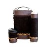 Kit chimarrão mateira preta, garrafa térmica 0,95L, cuia coquinho, bomba inox e porta erva - 2