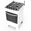 Ver imagem 3 de Fogão 4 Bocas a Gás Acendimento Automático Realce Bivolt Cr209 Branco
