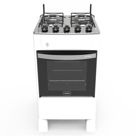 Fogão 4 Bocas a Gás Acendimento Automático Realce Bivolt Cr209 Branco