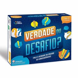 Jogo de Tabuleiro Verdade ou Desafio - Pais e Filhos - 4