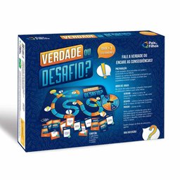 Jogo de Tabuleiro Verdade ou Desafio - Pais e Filhos - 5