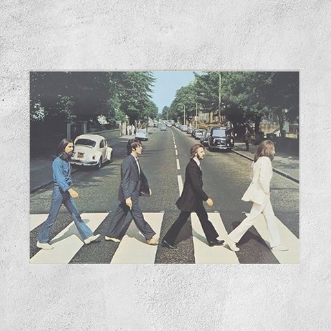 Placa Decorativa Beatles Banda Rock