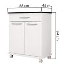 Ver imagem 3 de Balcão de Cozinha 2 Portas 1 Gaveta Girassol Kaiki Móveis