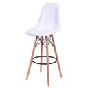 Ver imagem 1 de Banqueta Estofada Base Madeira Or Design