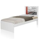 Ver imagem 2 de Cama Solteiro com Cabeceira Cidade San Francisco