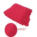 Ver imagem 2 de Manta para Sofá em Algodão Vermelha Gigante 2,40x1,80