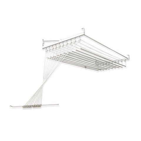 Varal de 10 Varetas Individuais - 1 Metro