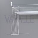 Ver imagem 2 de Varal de 10 Varetas Individuais - 1,20 Metro