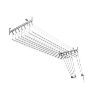 Varal de 7 Varetas Individuais - 1 Metro - Varal 5 Varetas + Extensor 2 varetas