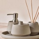 Ver imagem 6 de Kit para Banheiro em Cimento Cinza - 4 Pçs