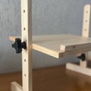 Ver imagem 2 de Suporte Mesa Notebook Madeira Cama Sofá Base Mouse Premium