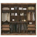 Ver imagem 4 de Guarda Roupa Casal 8 Portas 4 Gavetas Master Vip