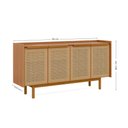 Ver imagem 5 de Buffet Dune Palha Nature 180cm