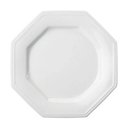 Ver imagem 1 de Prato Sobremesa 20cm Linha Prisma Branco Porcelana Schmidt