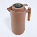 Ver imagem 3 de Garrafa Térmica de 1l Marrom com Display Led e Cabo de Madeira Quente e Fria